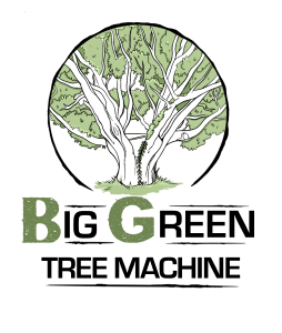 Big Green Tree Machine Tree Removal Tree Trimming Stump Grinding Emergency Services